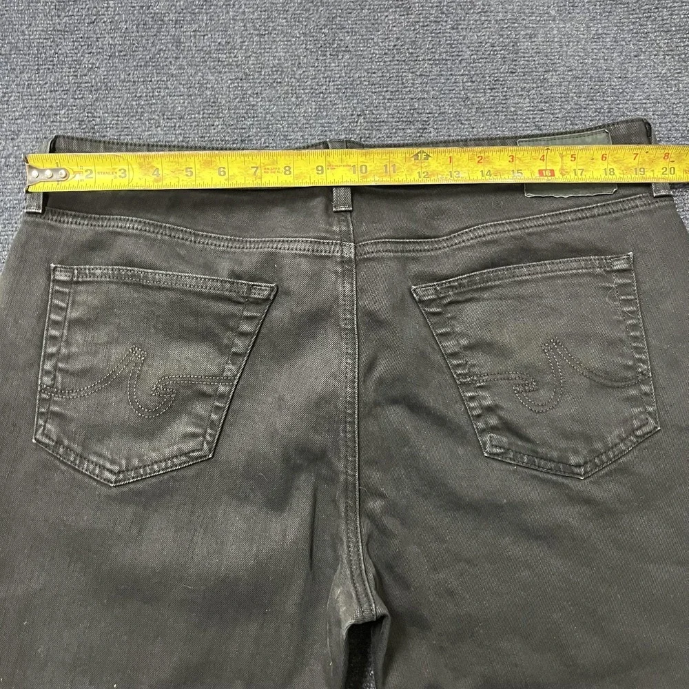 AG‎ Adriano Goldschmied The Protege Jeans Mens Black Straight Leg Denim USA